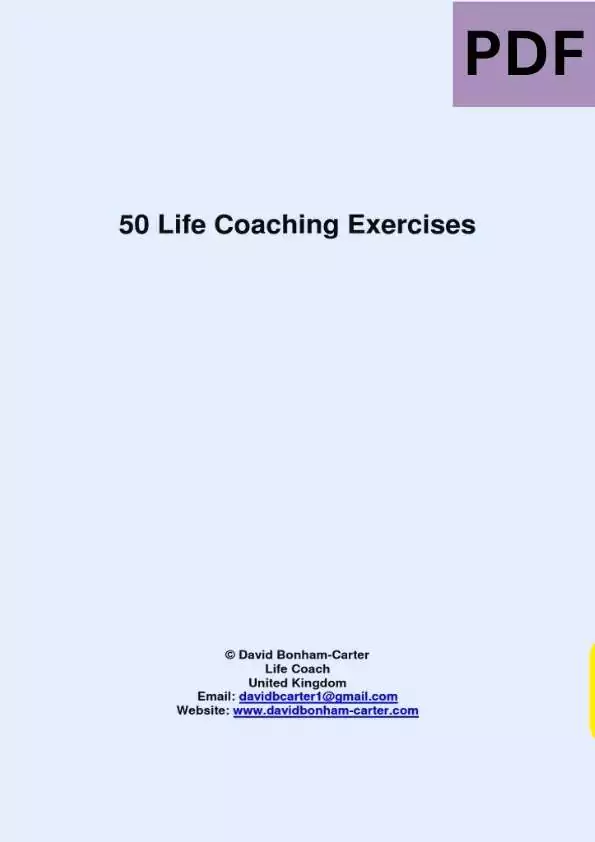 50 Life Coaching Exercises