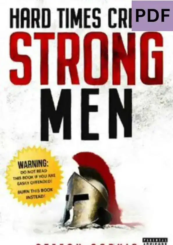 Hard Times Create Strong Men PDF