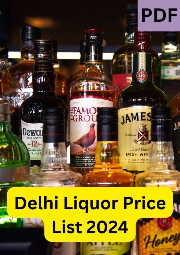 Delhi Liquor Price List 2024