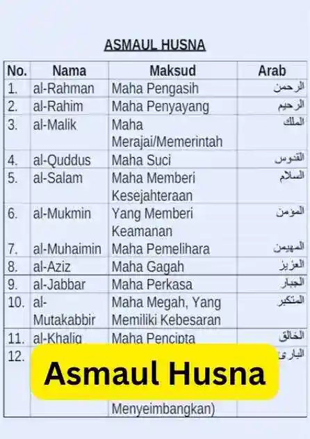 Asmaul Husna