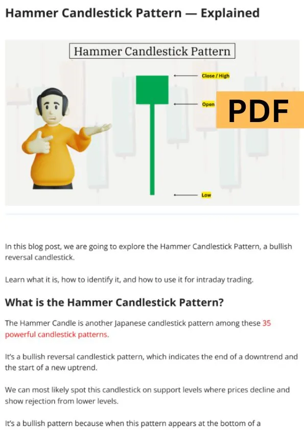 Hammer Candlestick Pattern