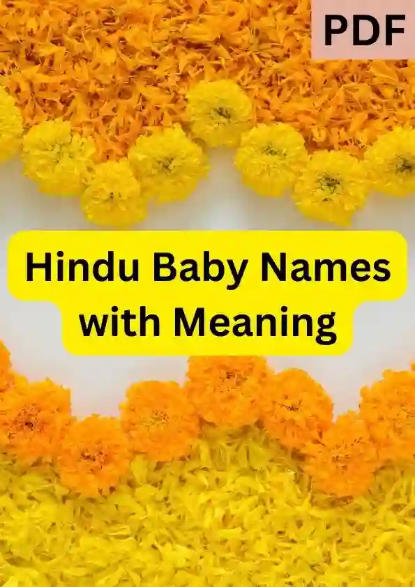 Hindu Baby Names with Meaning