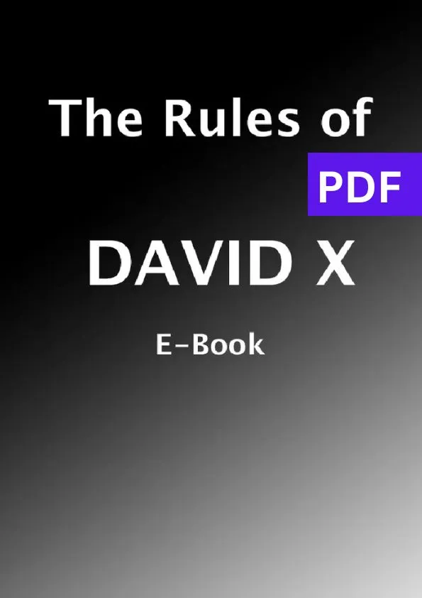 The Rules of David X