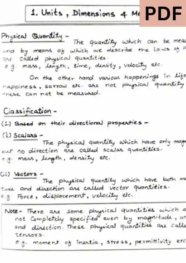 Umesh Rajoria Class 11 Combined Notes